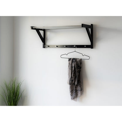 Massa Hangers - Black, Metal, Set of 10