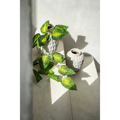 Concrete Vase - Modern Terracotta Floral Vase - Medium