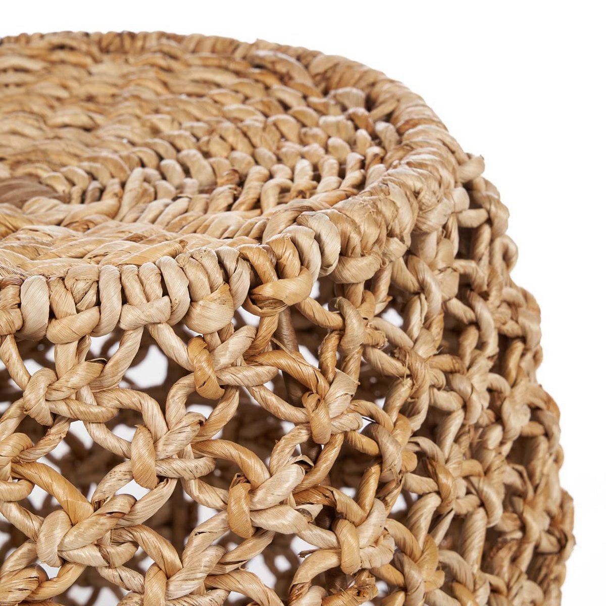 Banana Leaf Stool - Natural Accent Piece