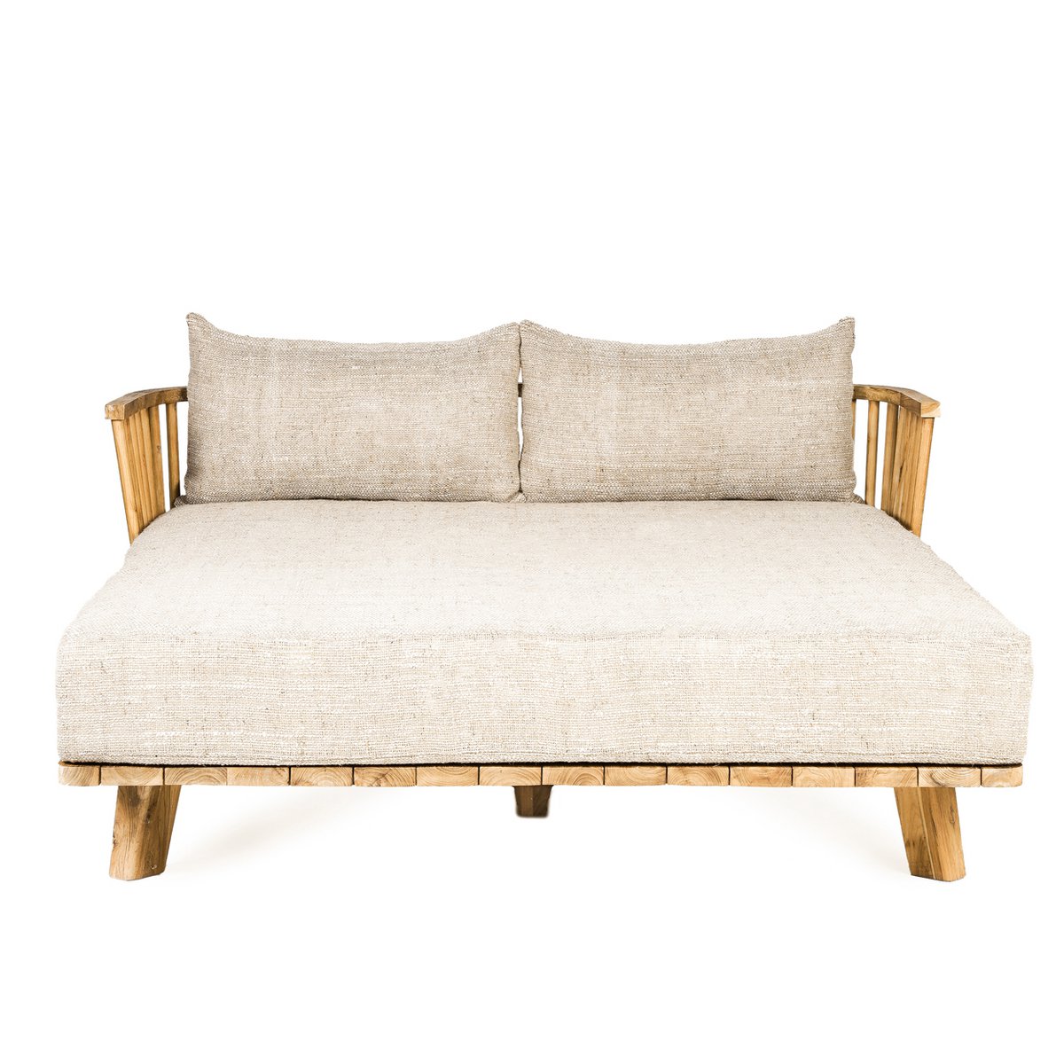 The Double Malawi Daybed - Natural Beige