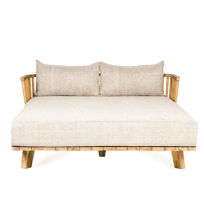 The Double Malawi Daybed - Natural Beige