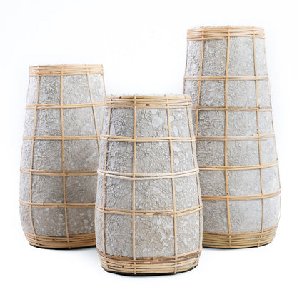 Concrete Vase - Small Natural Concrete Nordic Decor
