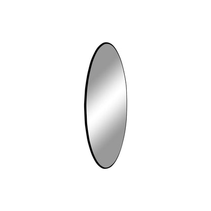 Jersey Mirror - Brass Look, Steel, Ø40cm