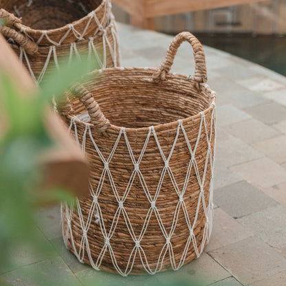 Panier de linge | Panier de fleurs GARIAU en fibre de banane (3 tailles)