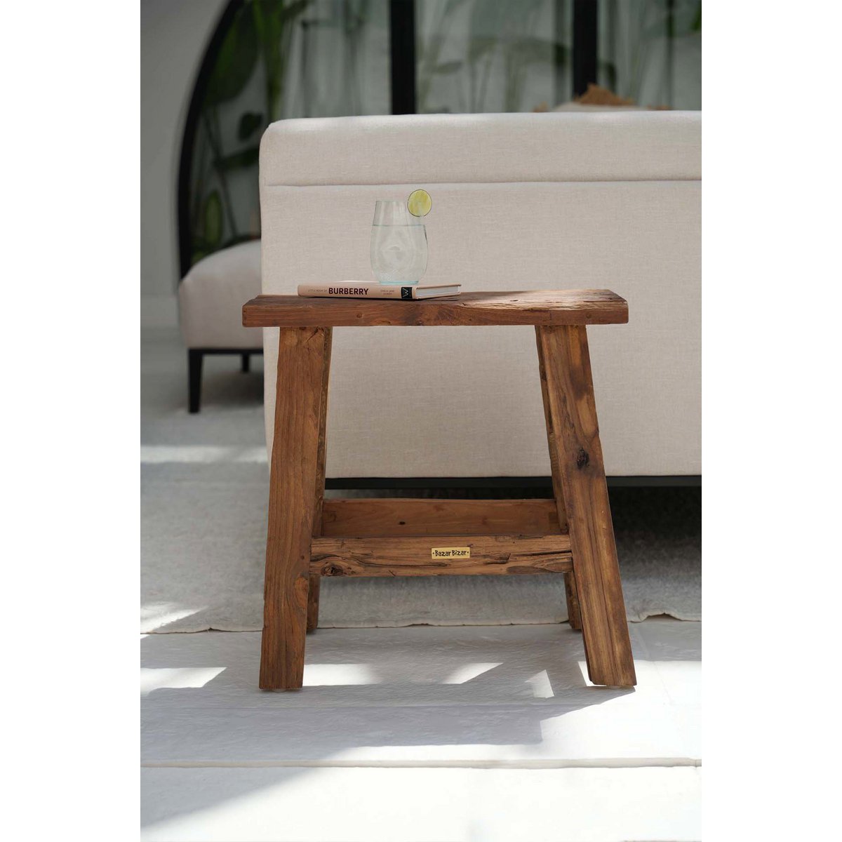 Le Tabouret Rustique Fab - Naturel