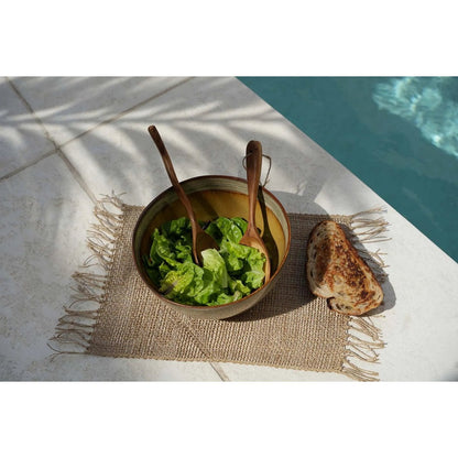 Ceramic Serving Bowl - Portuguese Crackle Glaze Design