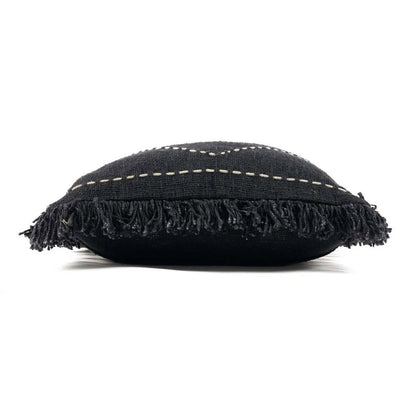 Cotton Cushion Cover – Black and White Kasbah Design, 50x50 cm