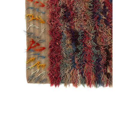 Handwoven Wool Kelim Rug – Afghan Design, 216 x 140 cm