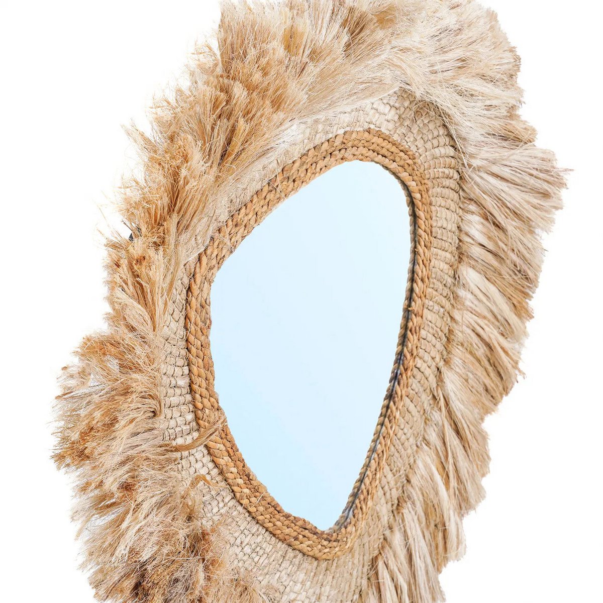 Wall Mirror Arched - Natural Finish - Large