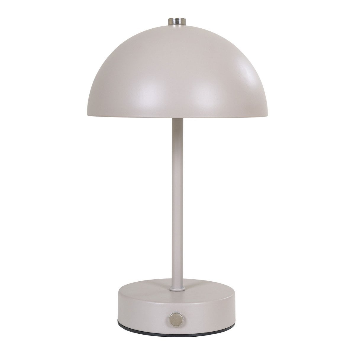 Metal LED Table Lamp - Sand, Rechargeable, Modern