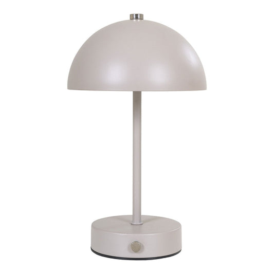 Metal LED Table Lamp - Sand, Rechargeable, Modern