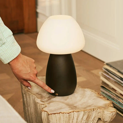 Bear Dark Brown Rechargeable Lamp | Cordless, Dimmable & Up to 100 Hours of Battery Life