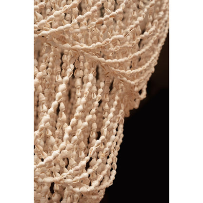 Shell Chandelier - Ocean Tower Natural Ceiling Light, Large