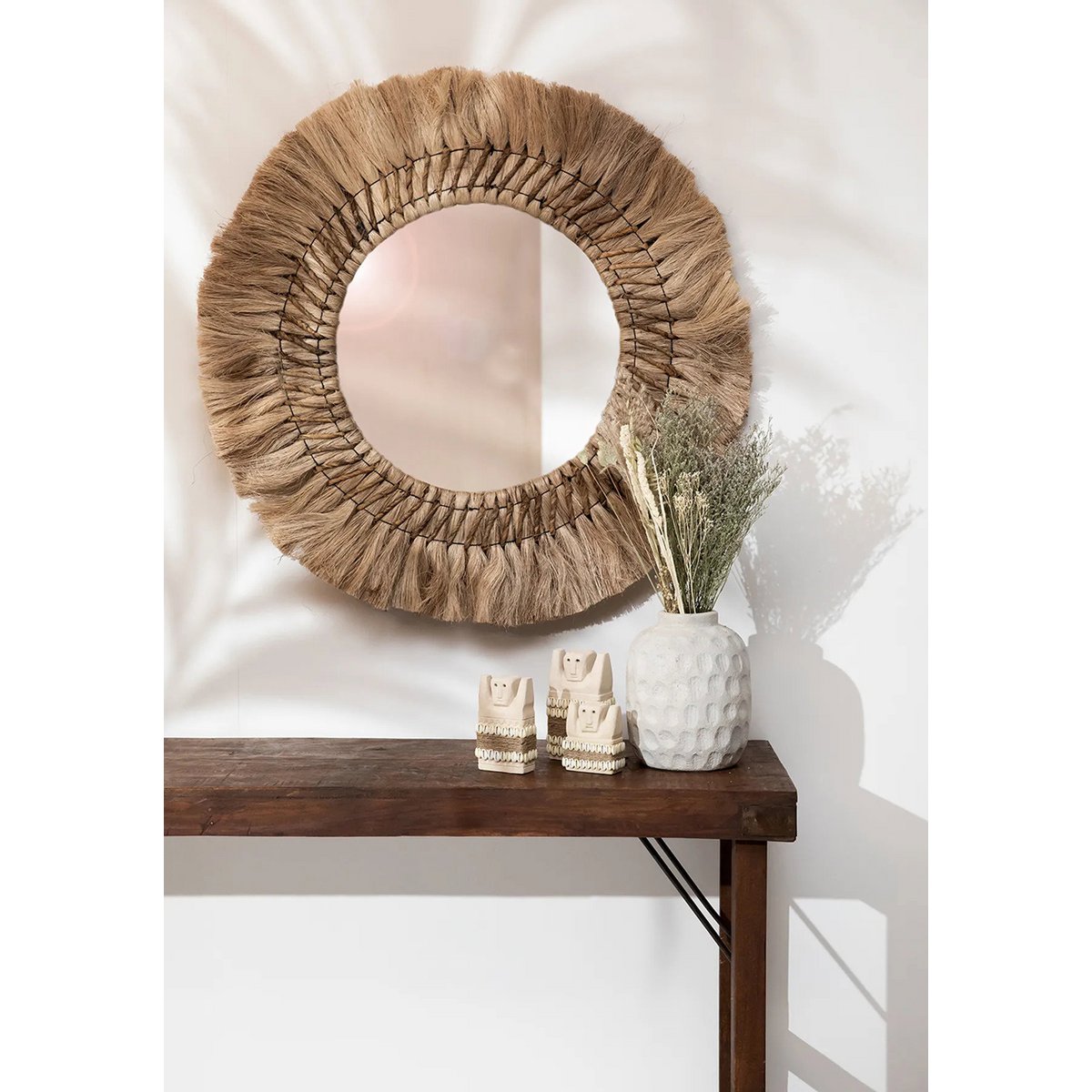 Concrete Vase - Modern Terracotta Floral Vase - Medium
