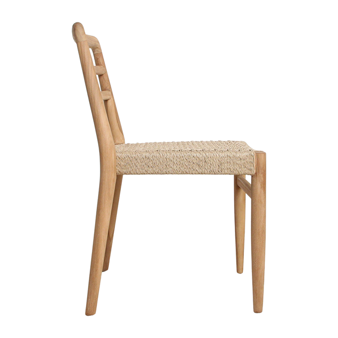 Teak Garden Chair - Natural FSC Wood Outdoor Seating