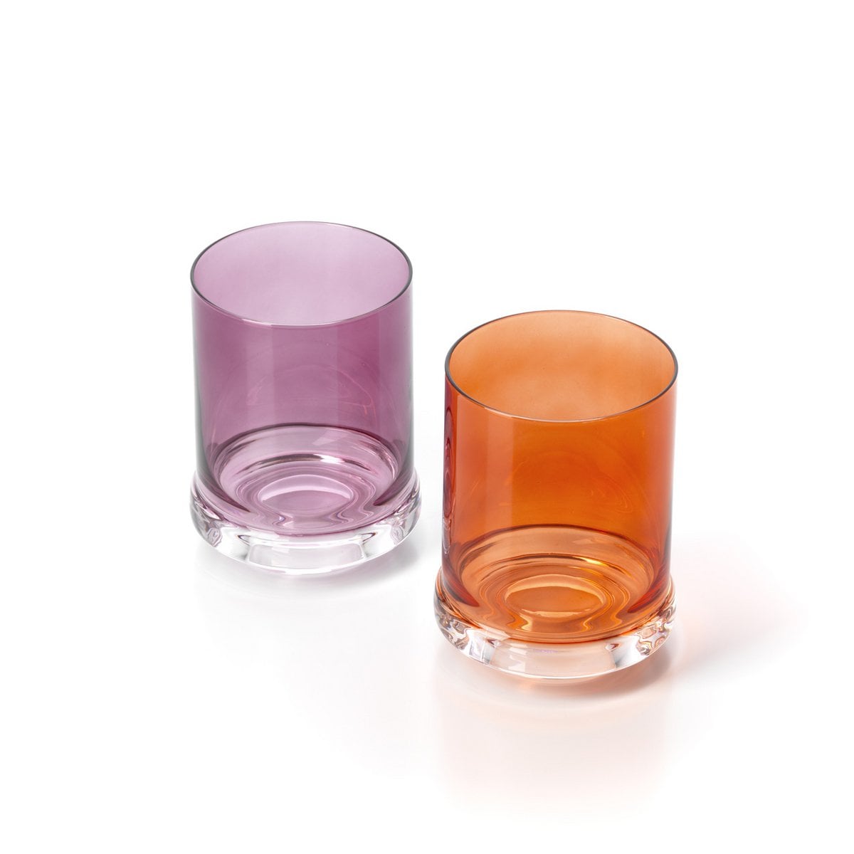 Recycled Glass Tumbler - Orange DOF Drinkware
