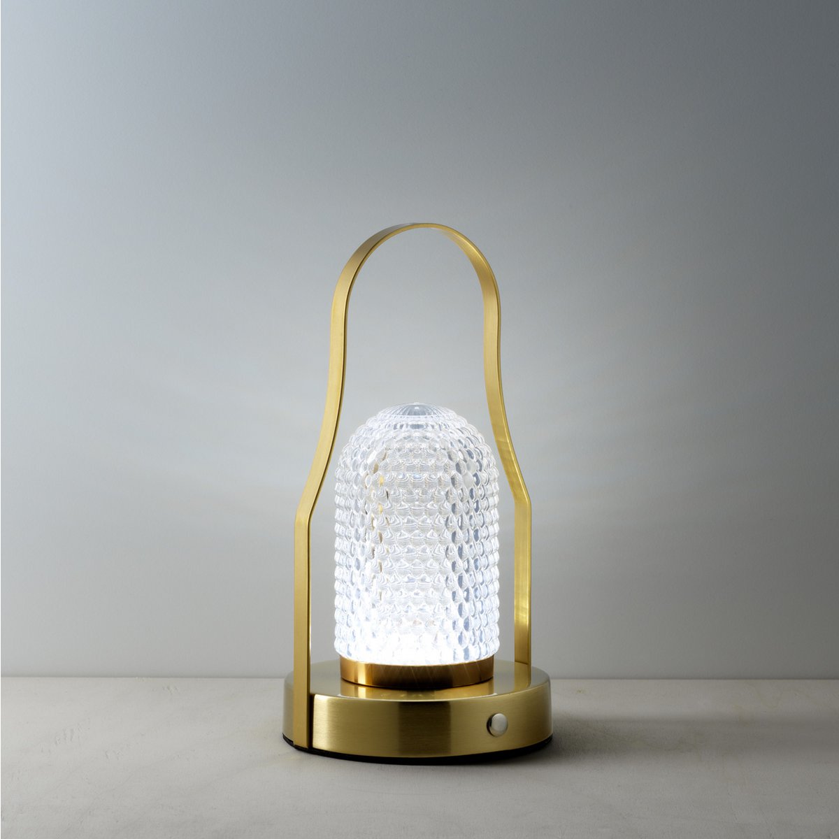 Iron LED Table Lamp - Portable Dimmer Lampuccino Style