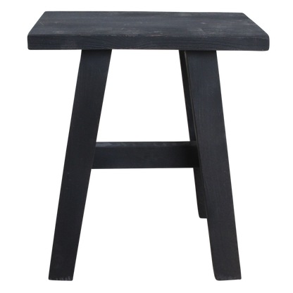 Black 'bus stop' bench medium