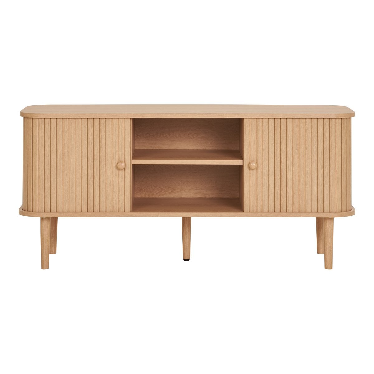 Nikko TV-bench - Natural, MDF/Pine, 113x40x51.5 cm