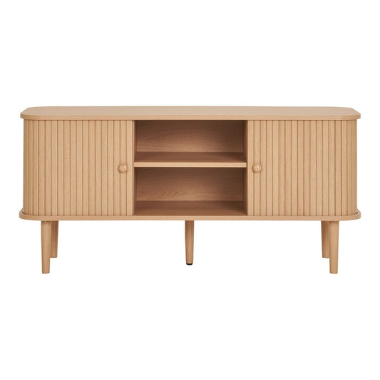Nikko TV-bench - Natural, MDF/Pine, 113x40x51.5 cm