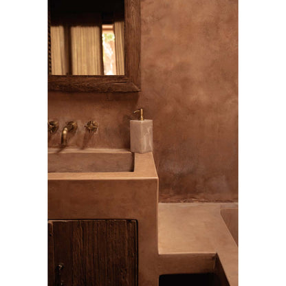 The Resin Soap Dispenser - Pink White