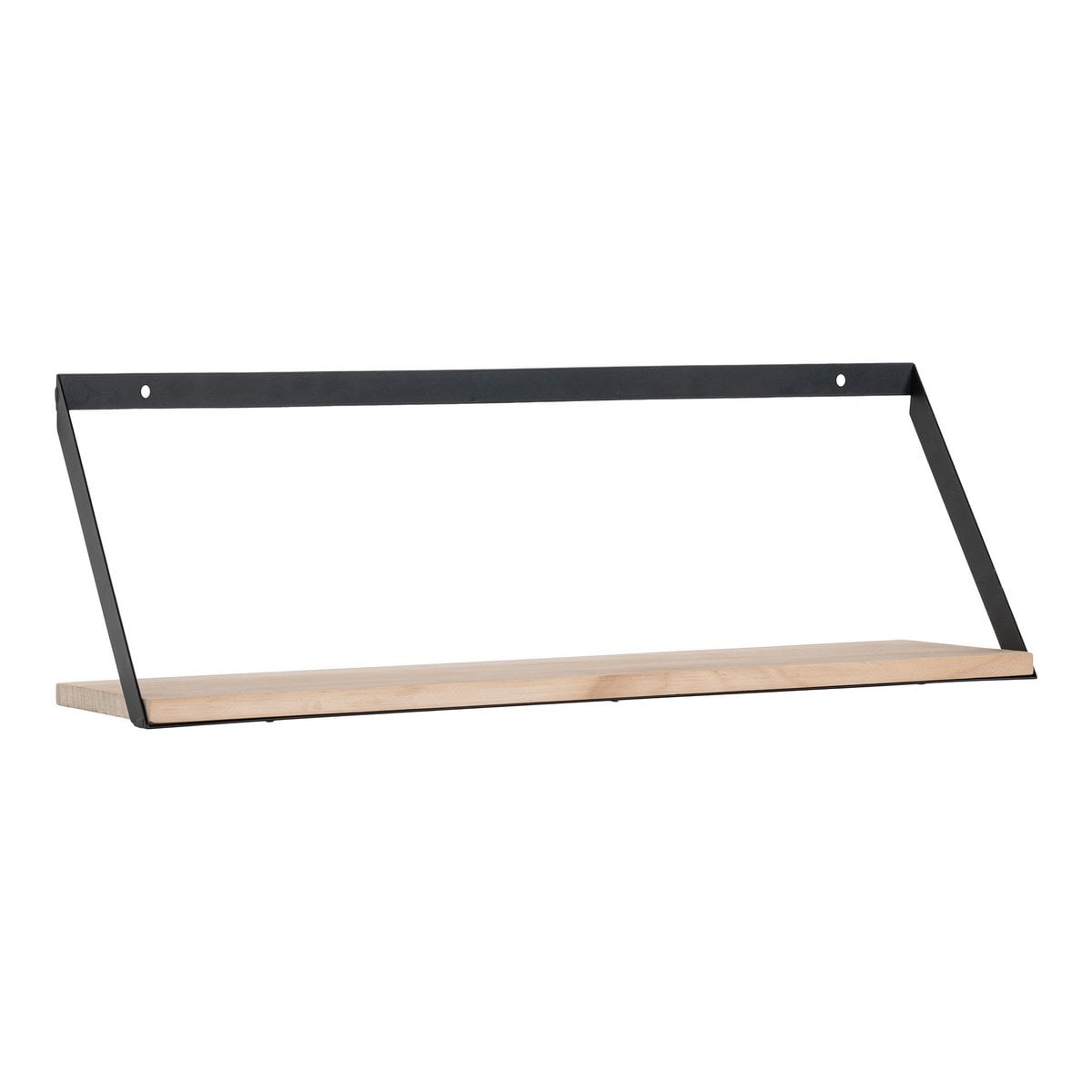 Pinewood Wall Shelf - Natural Wood Floating Shelf - 55x14 cm