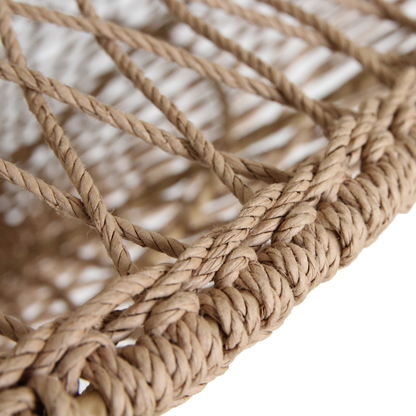 Rope Pendant Light - Natural Corda Hanging Lamp, Medium