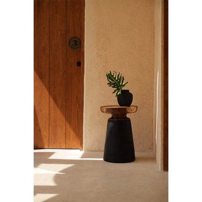 Terracotta Vase - Trendy Black Nordic Style Vase - Small