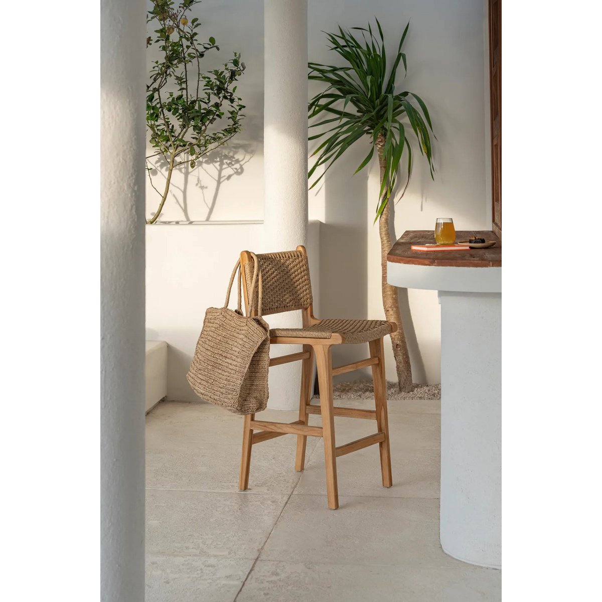 Raffia Shopping Bag - Ti Amo Shopper - Lightweight Design