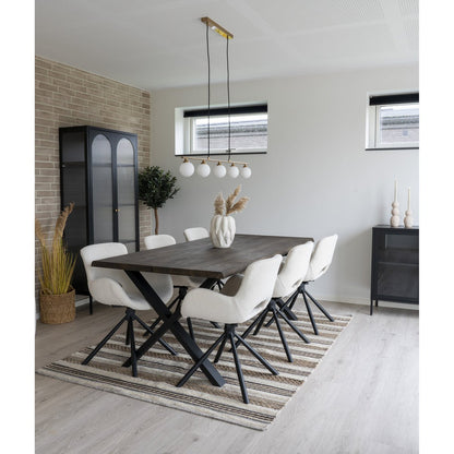 Brass Pendant Light - Halifax Fabric Cord