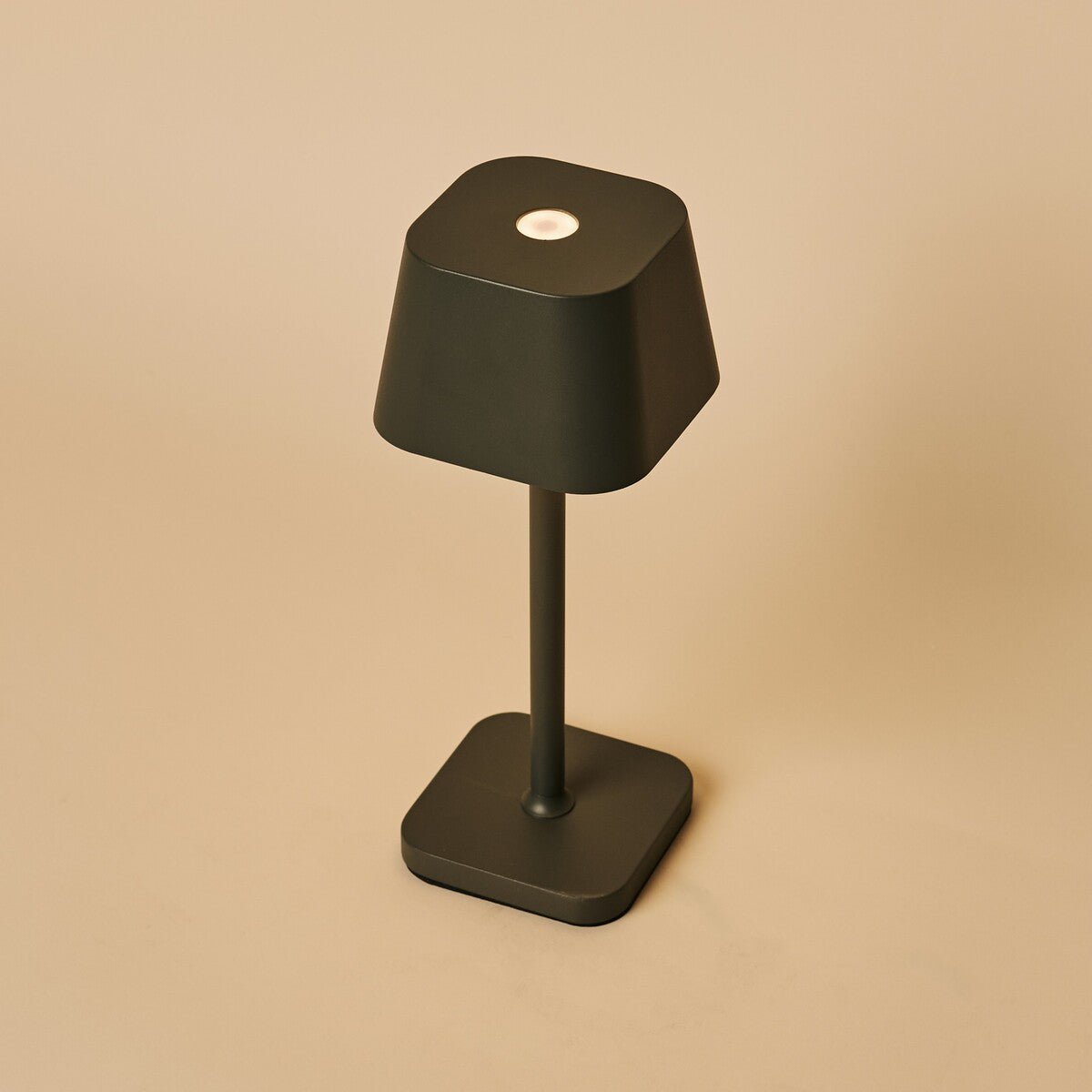 Ava Olive Green Rechargeable Table Lamp | Stylish, Cordless & Dimmable