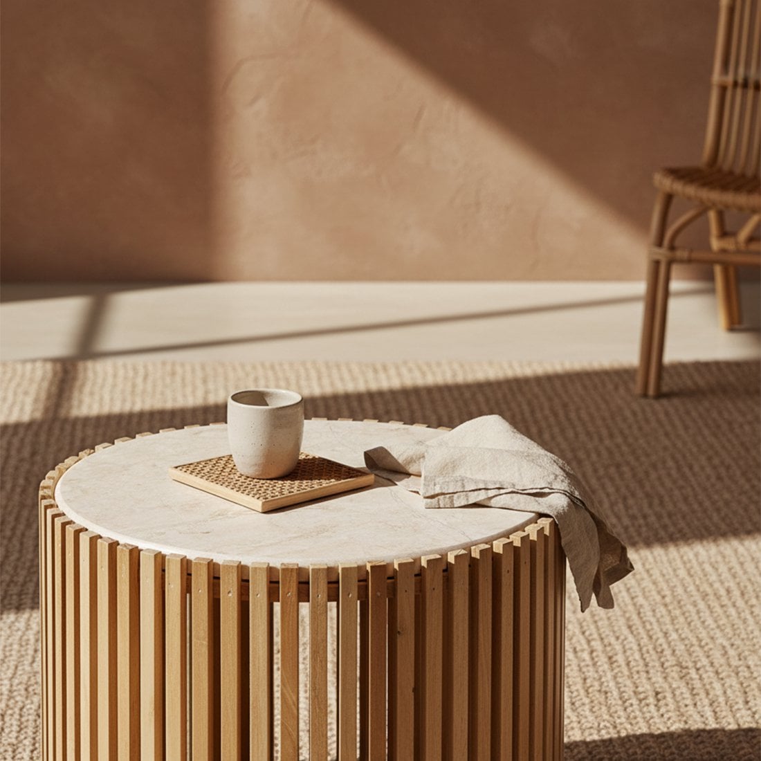 Infinity side table Oval
