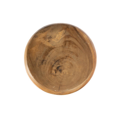 Natural Suar Wood Stool - Wayra Organic Accent Seating