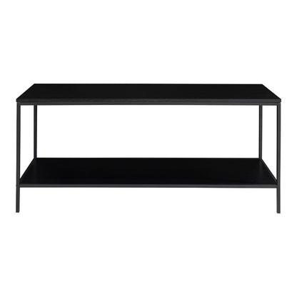 Vita TV Stand - black, steel, 100x36x45cm