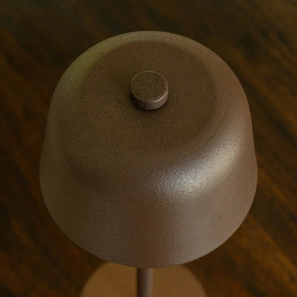 Lámpara de mesa recargable Anton Mocha Brown | Iluminación elegante e inalámbrica
