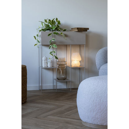 Glass Vase Smoked Brown - Modern Decorative Vase ø17x31 cm