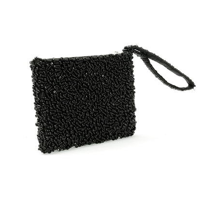 Black Compact Wallet - Elegant Everyday Accessory