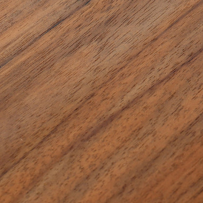 Teak Wood Cake Stand - Natural Black Rustic Dessert Platter