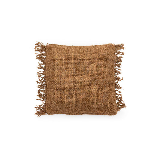 Καφέ Διακοσμητική Μαξιλαροθήκη – Oh My Gee Cotton Cushion, 40x40 cm