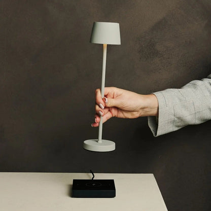 Stolní lampa Shadow Grey Cordless | Stmívatelné LED pro pohostinství