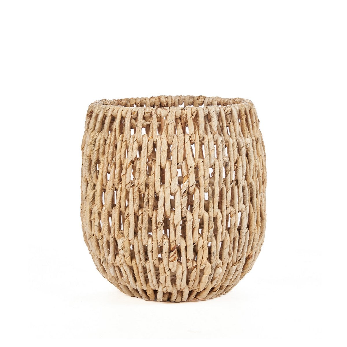 Banana Leaf Storage Basket - Large Natural Woven Basket