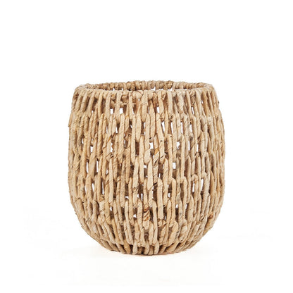 Banana Leaf Storage Basket - Large Natural Woven Basket