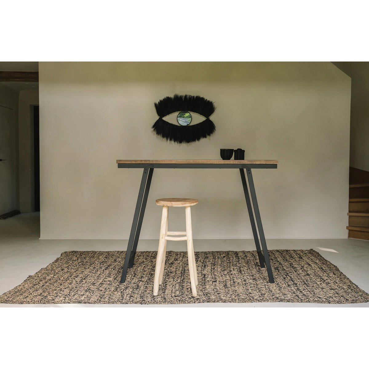 Black Eye Mirror - Modern Wall Decor