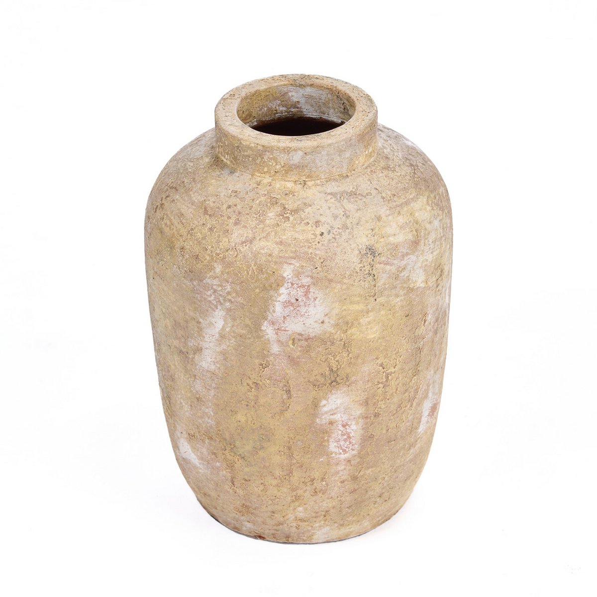 Ceramic Vase - Cream Terracotta Echo Vase - Medium