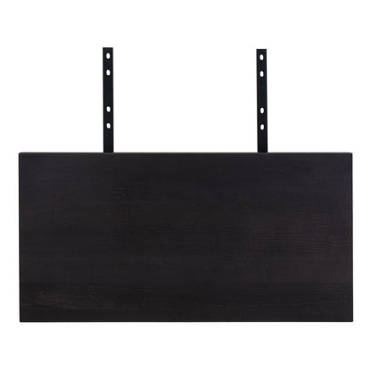 Oak Extension Plates for Dining Table - Black Steel Finish, 95x50cm