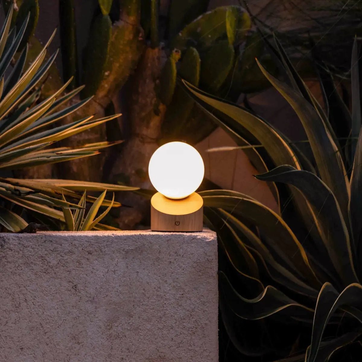 Morris Light Brown Rechargeable Lamp | Stylish, Cordless & Sustainable Design