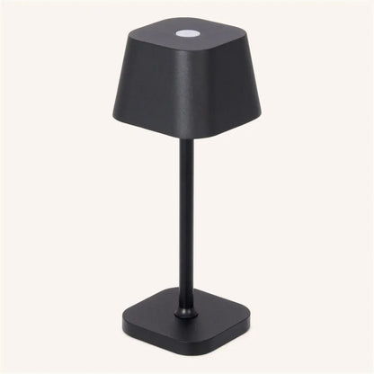 Black Rechargeable Table Lamp Cordless - Ava | Tavellio