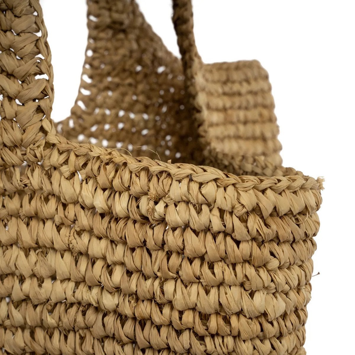 Raffia Shopper Bag - The Te Quiero - Handcrafted & Durable