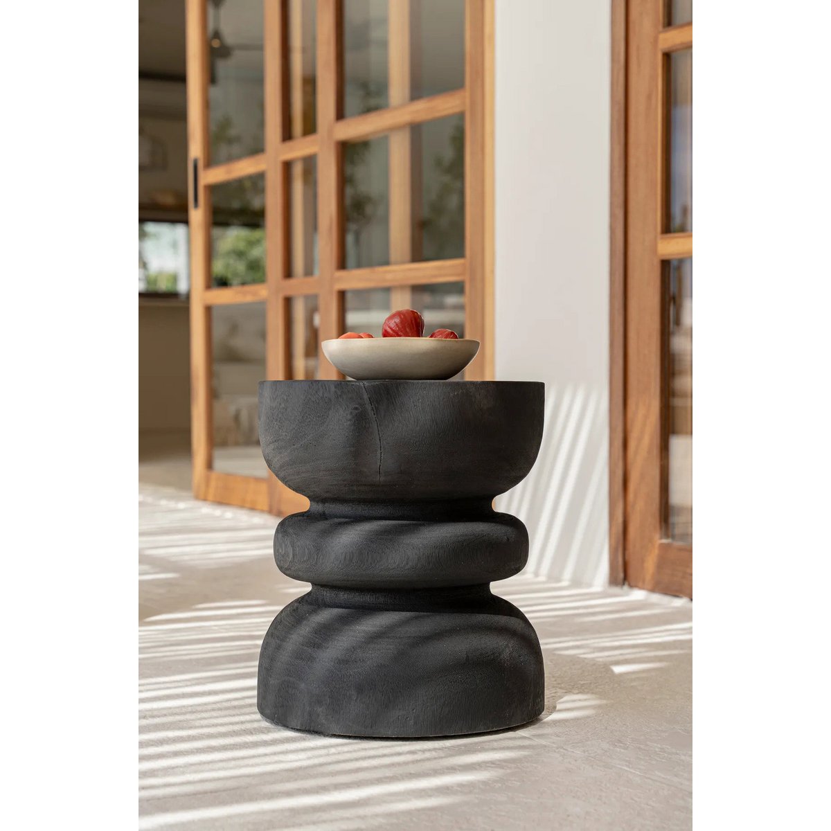 White Ceramic Serving Bowl - Medium Size | Cascais