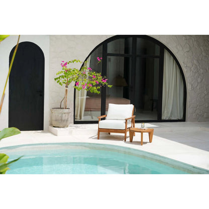 Reclaimed Teak Outdoor Sofa - Gilimanuk One Seater